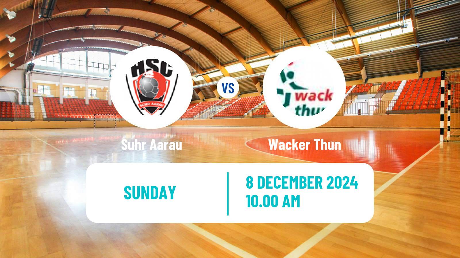 Handball Swiss NLA Handball Suhr Aarau - Wacker Thun