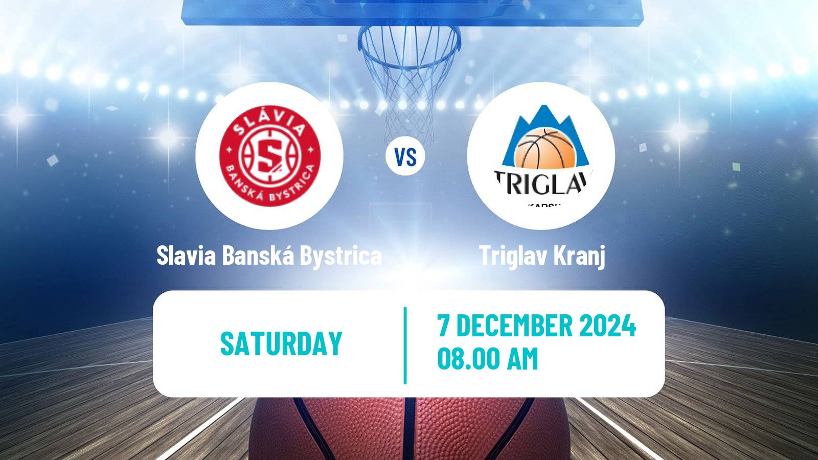 Basketball CEWL Women Slavia Banská Bystrica - Triglav Kranj