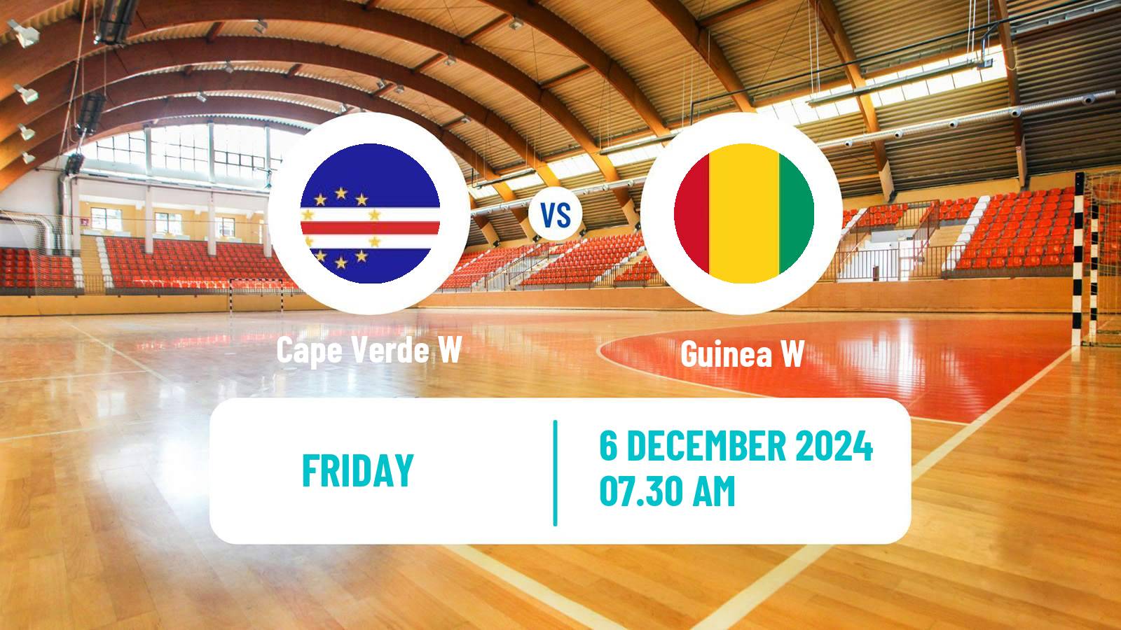 Handball African Championship Handball Women Cape Verde W - Guinea W