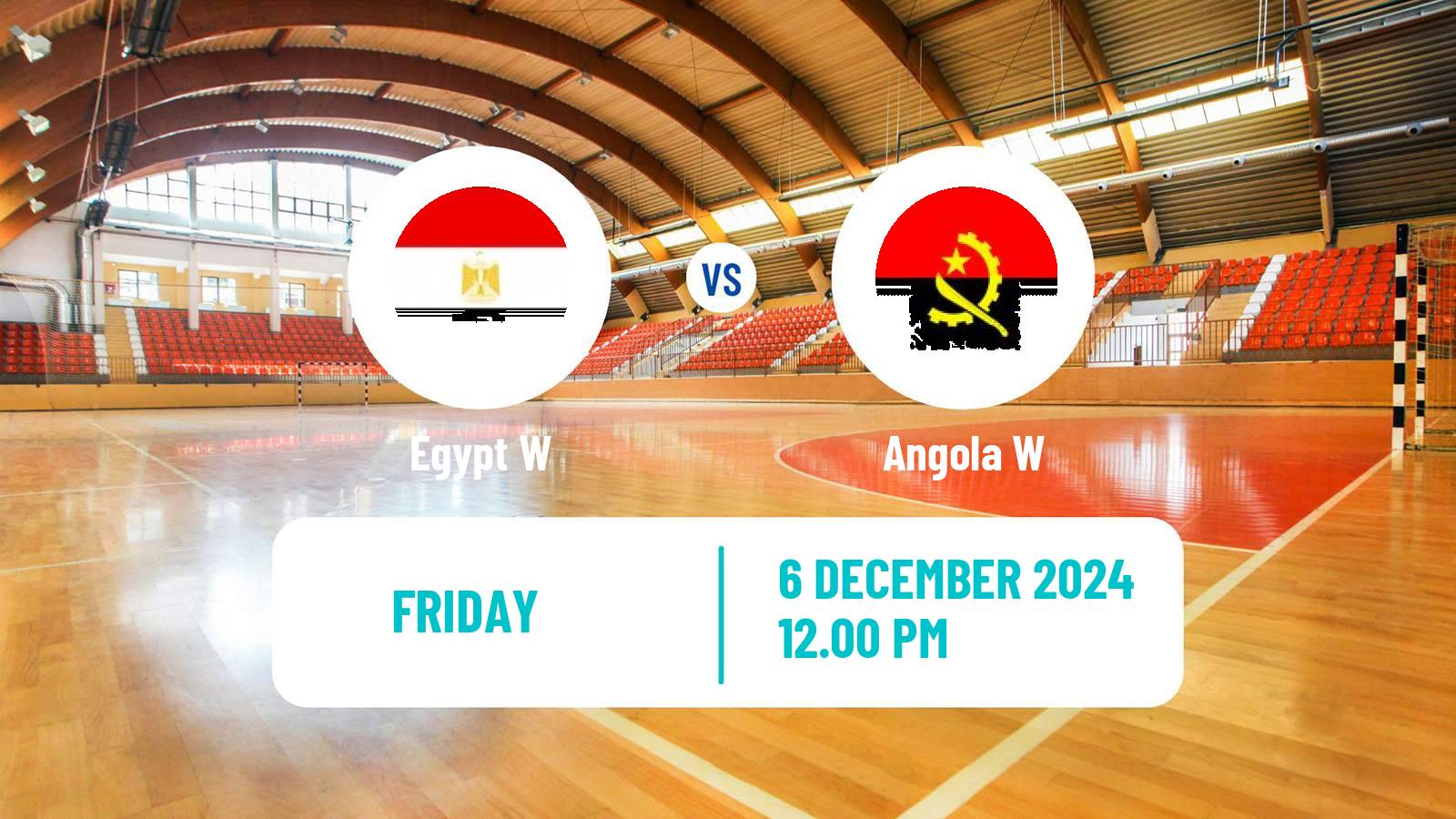 Handball African Championship Handball Women Egypt W - Angola W