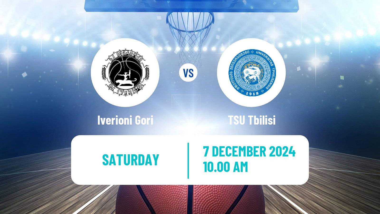 Basketball Georgian Superleague Basketball Iverioni Gori - TSU Tbilisi