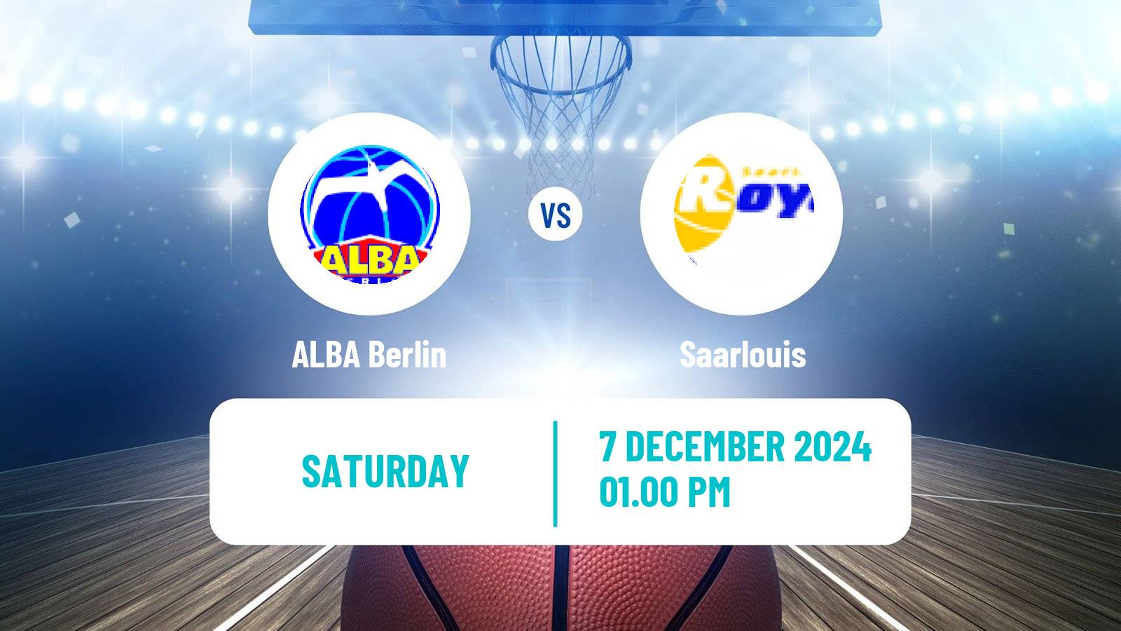 Basketball German DBBL ALBA Berlin - Saarlouis