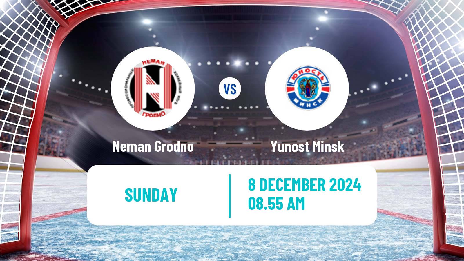 Hockey Belarusian Extraleague Neman Grodno - Yunost Minsk