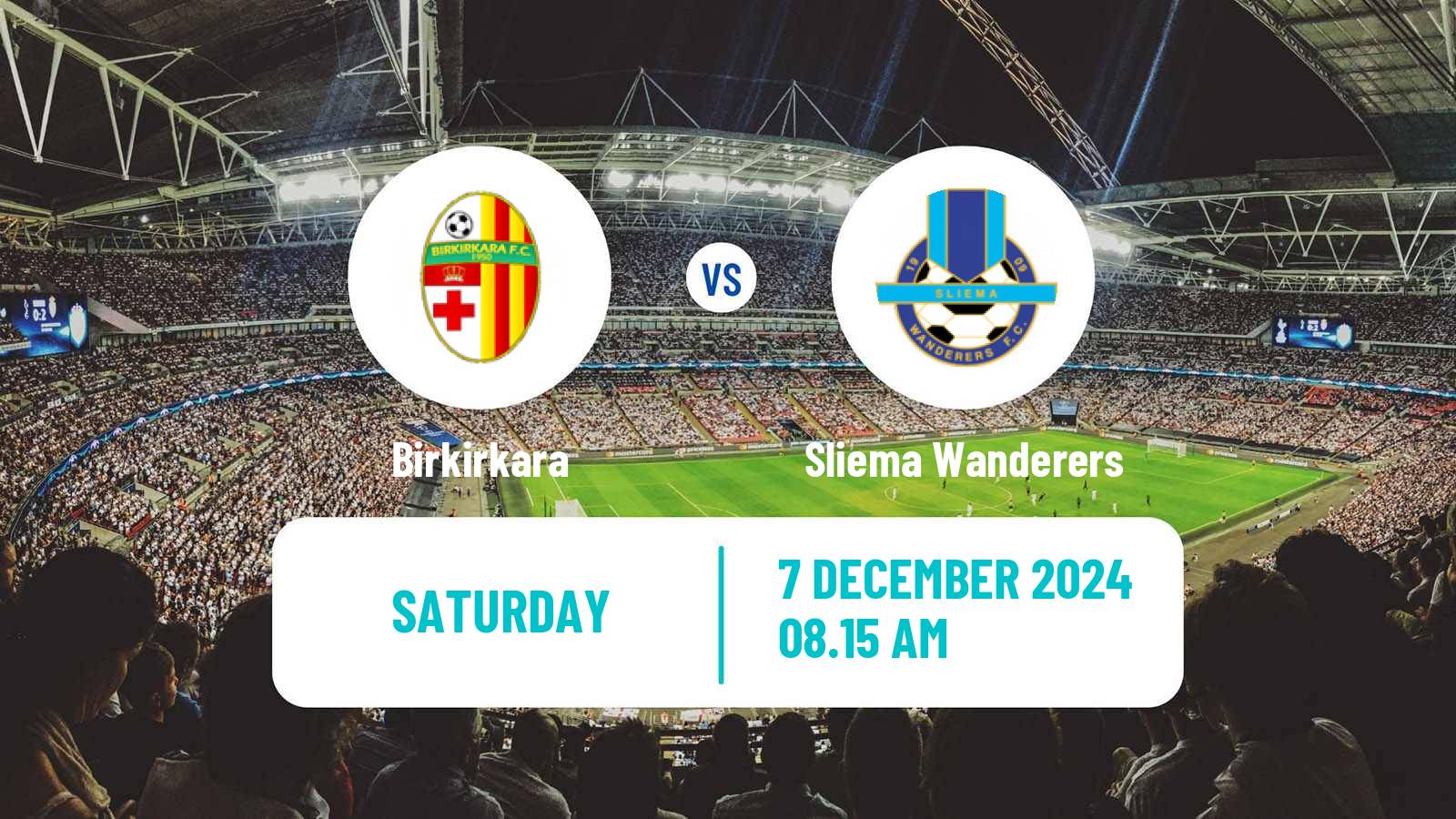 Soccer Maltese Premier League Birkirkara - Sliema Wanderers