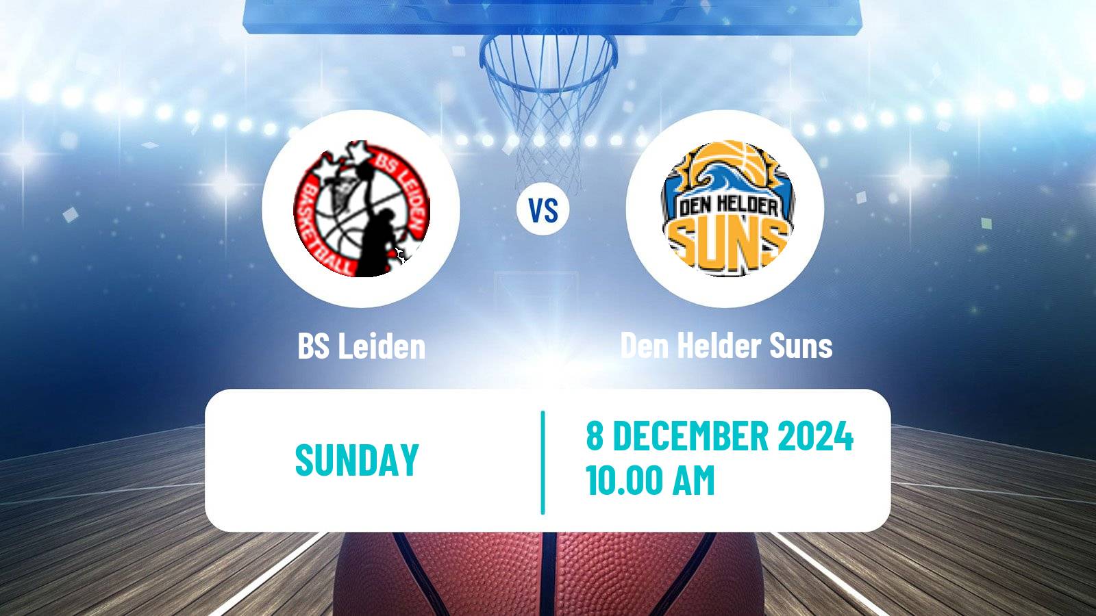 Basketball Dutch WBL Basketball Leiden - Den Helder Suns