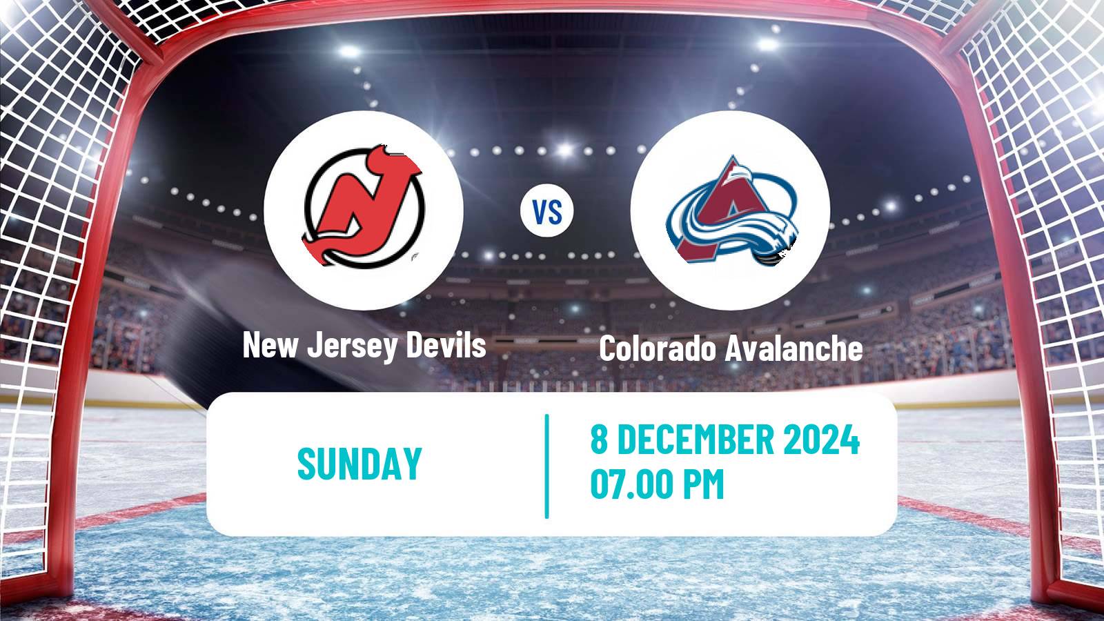 Hockey NHL New Jersey Devils - Colorado Avalanche