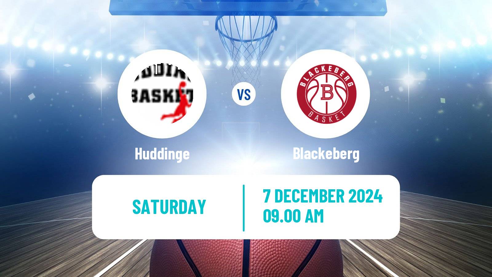 Basketball Swedish Superettan Basketball Huddinge - Blackeberg