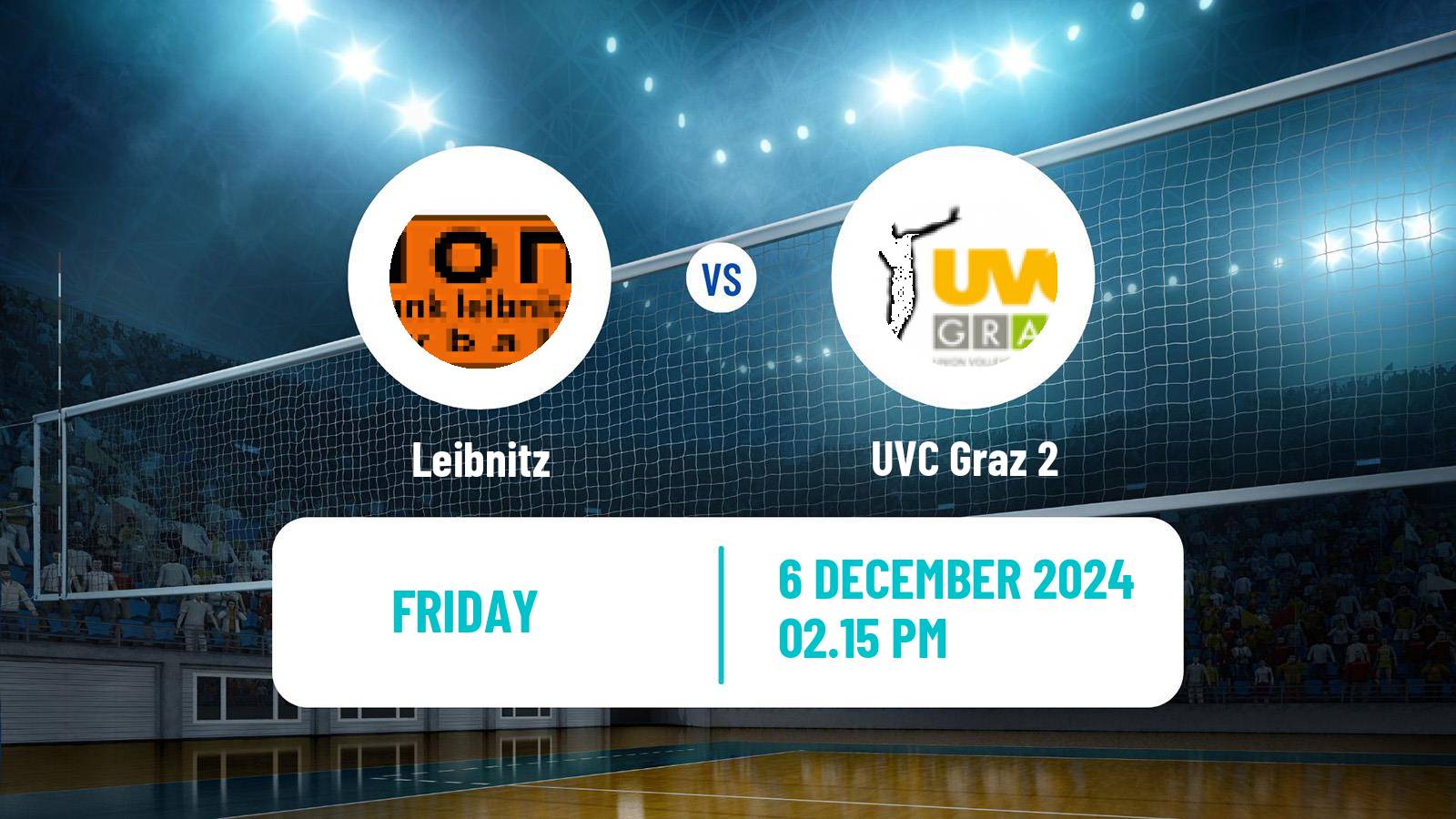 Volleyball Austrian 2 Bundesliga Volleyball Leibnitz - UVC Graz 2