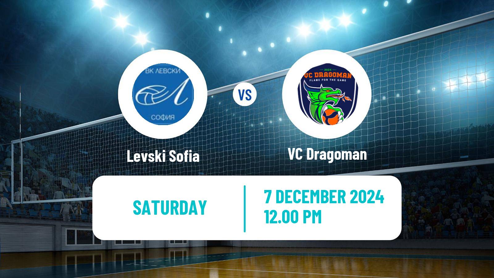 Volleyball Bulgarian SuperLiga Volleyball Women Levski Sofia - Dragoman