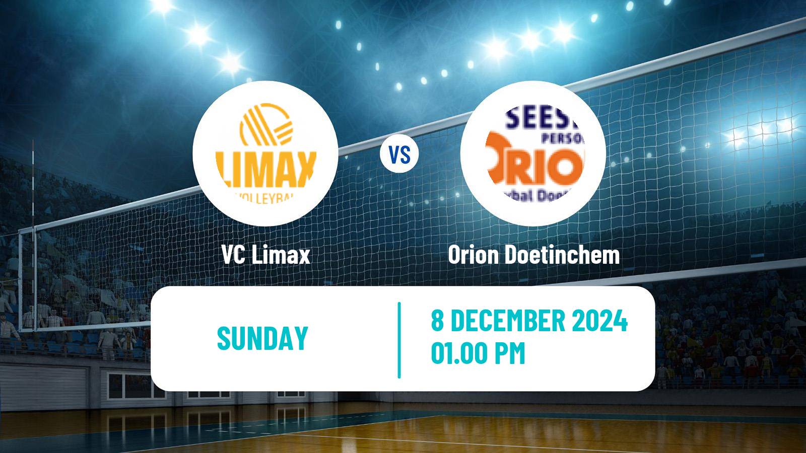 Volleyball Dutch Eredivisie Volleyball Limax - Orion Doetinchem