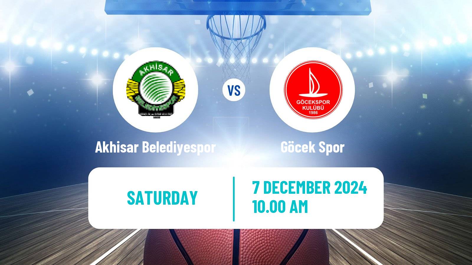 Basketball Turkish TB2L Akhisar Belediyespor - Göcek Spor