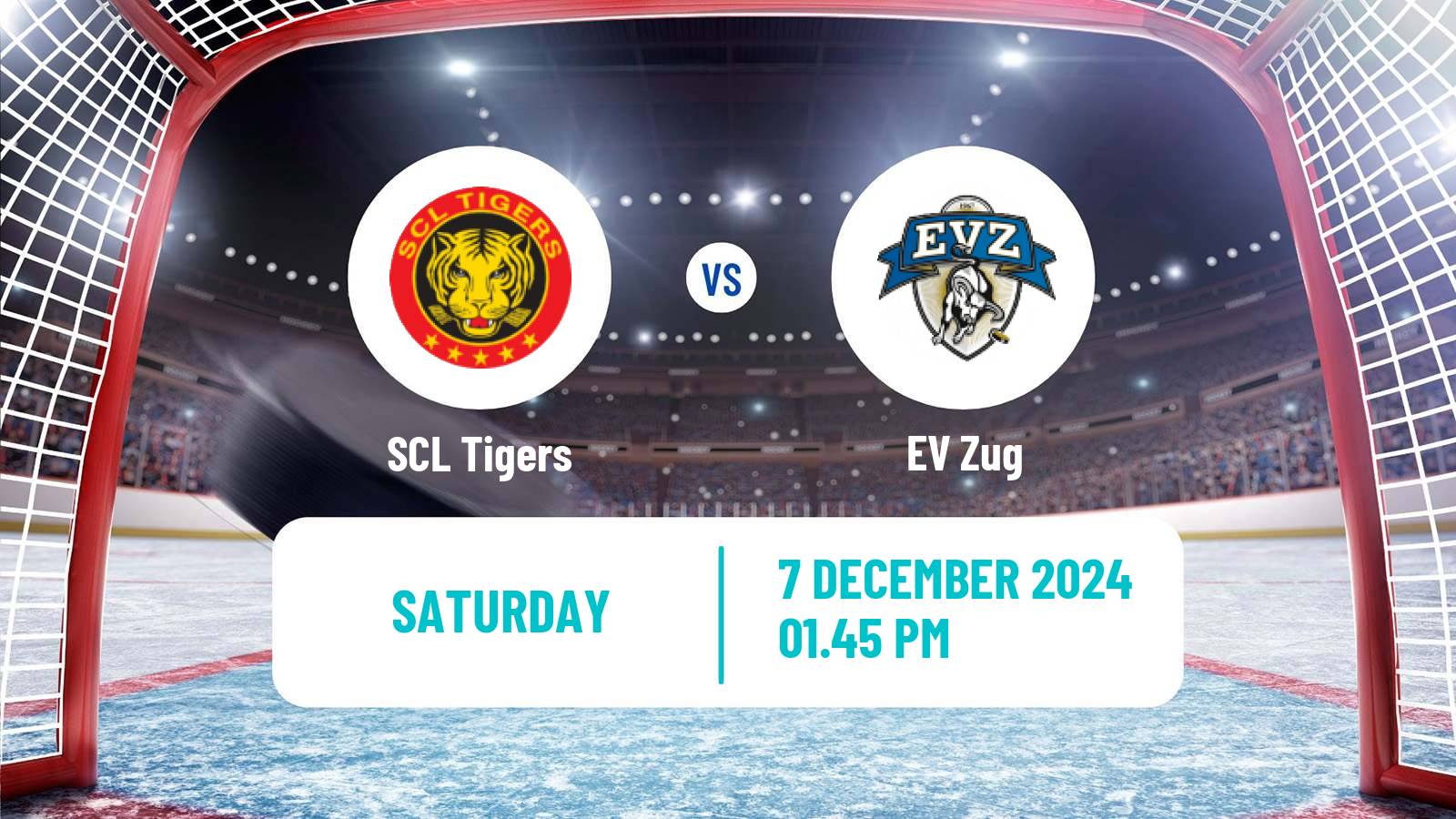 Hockey Swiss National League Hockey SCL Tigers - EV Zug