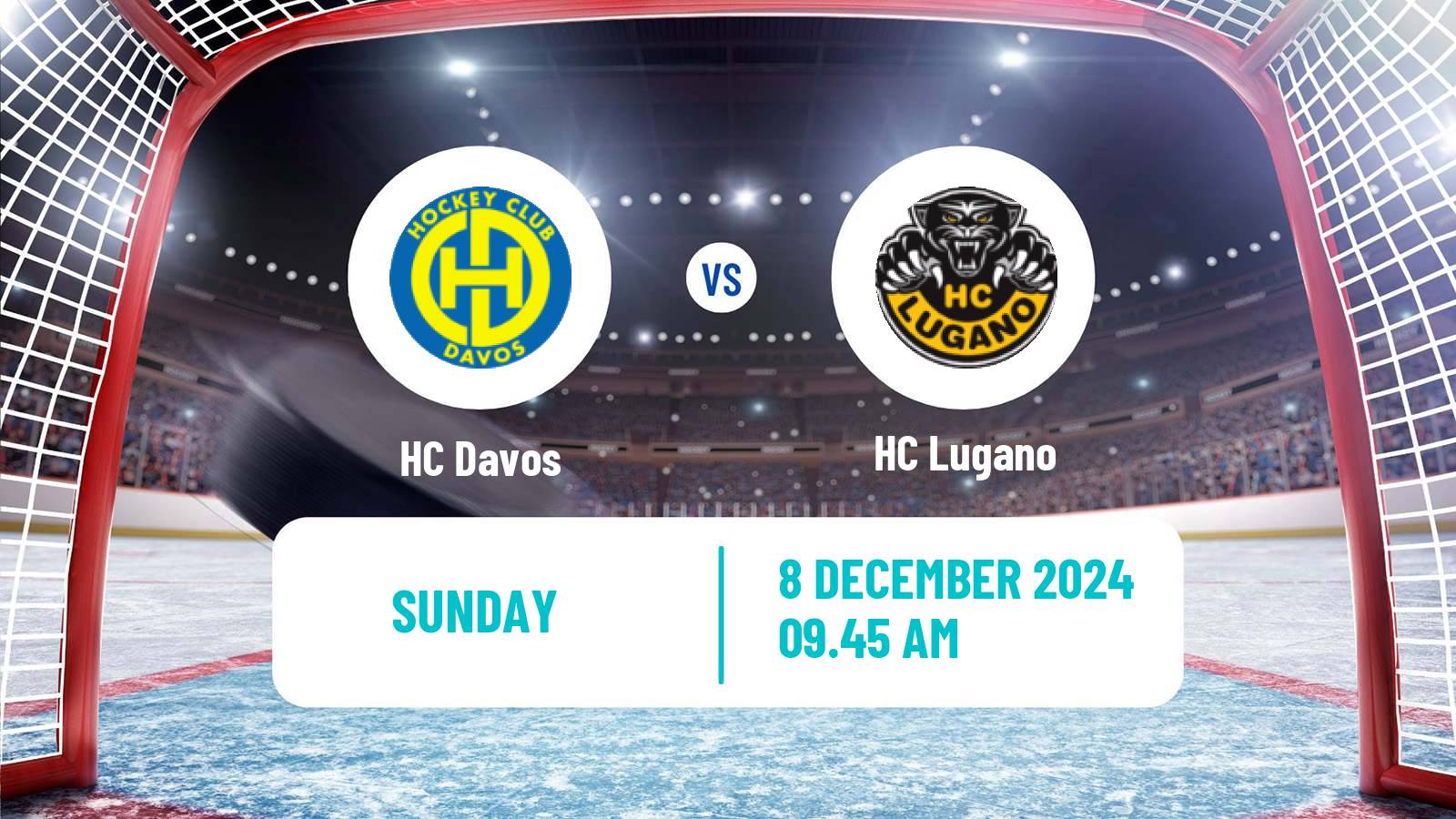 Hockey Swiss National League Hockey Davos - Lugano