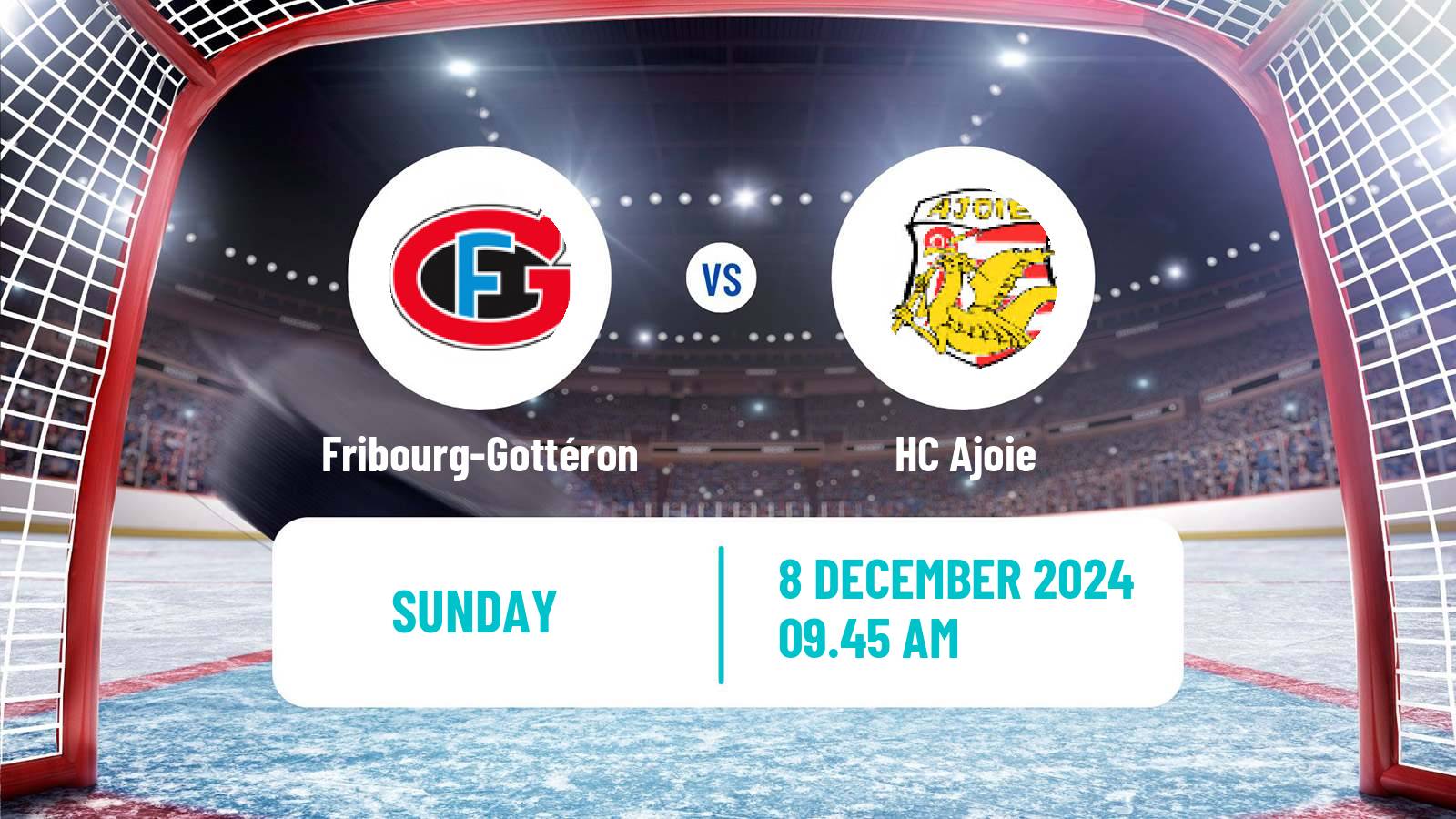 Hockey Swiss National League Hockey Fribourg-Gottéron - Ajoie