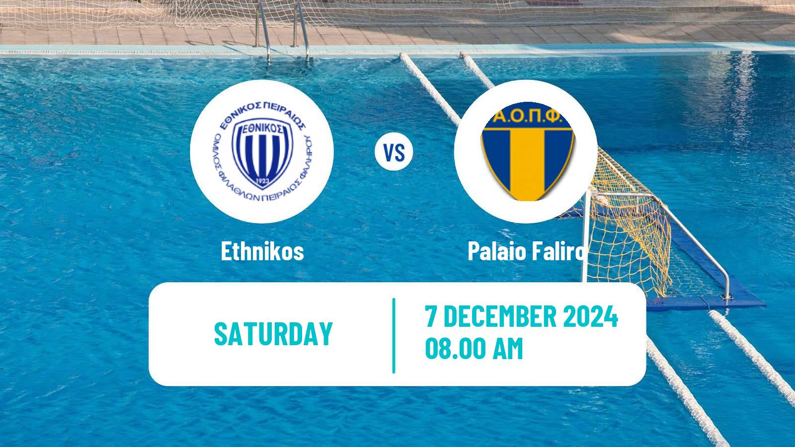 Water polo Greek A1 Water Polo Ethnikos - Palaio Faliro