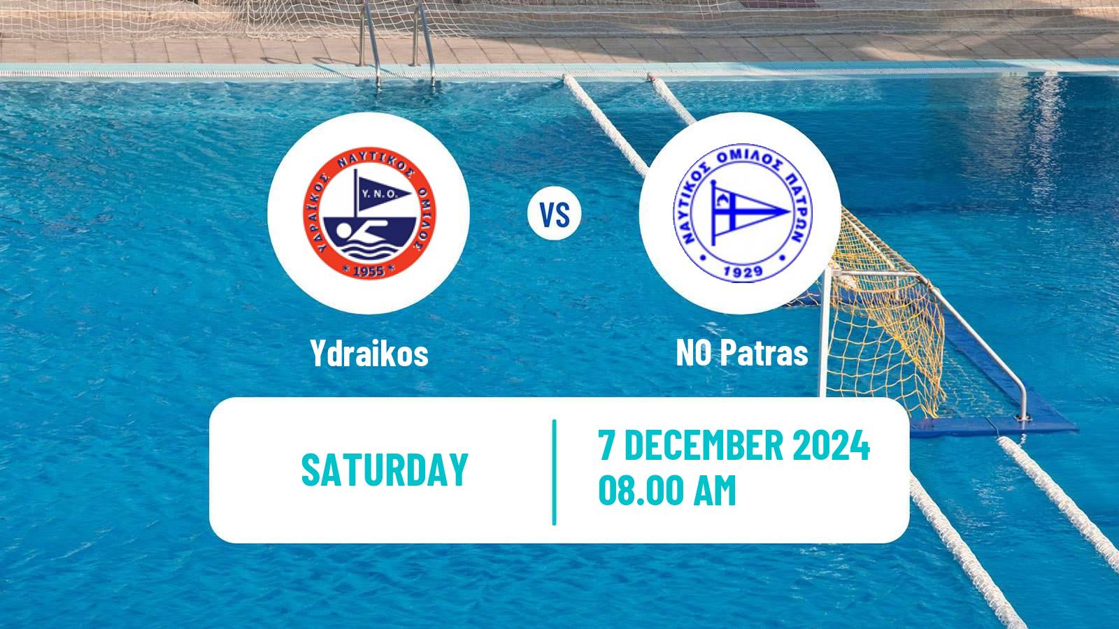 Water polo Greek A1 Water Polo Ydraikos - NO Patras