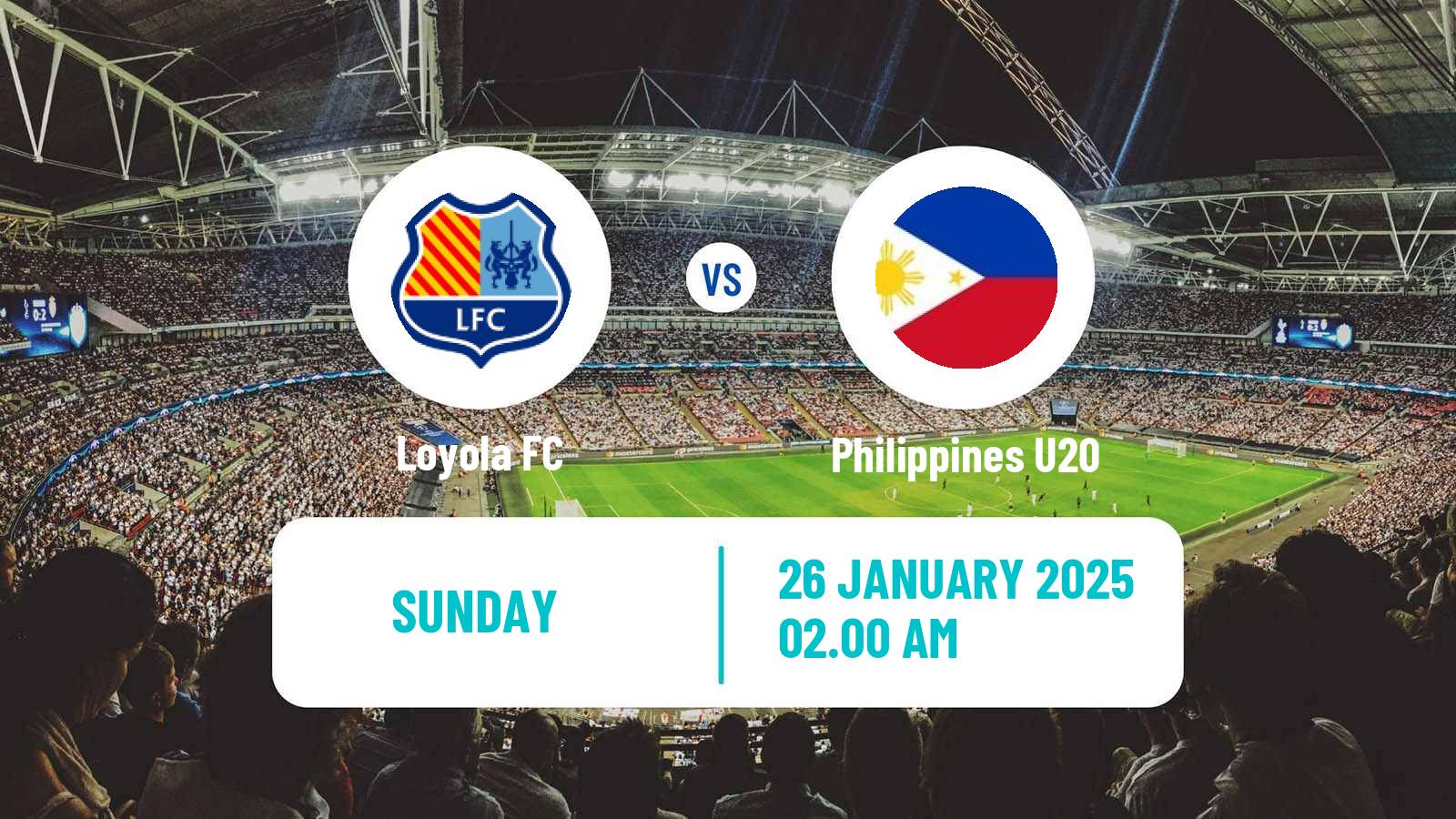 Soccer Philippines PFL Loyola - Philippines U20