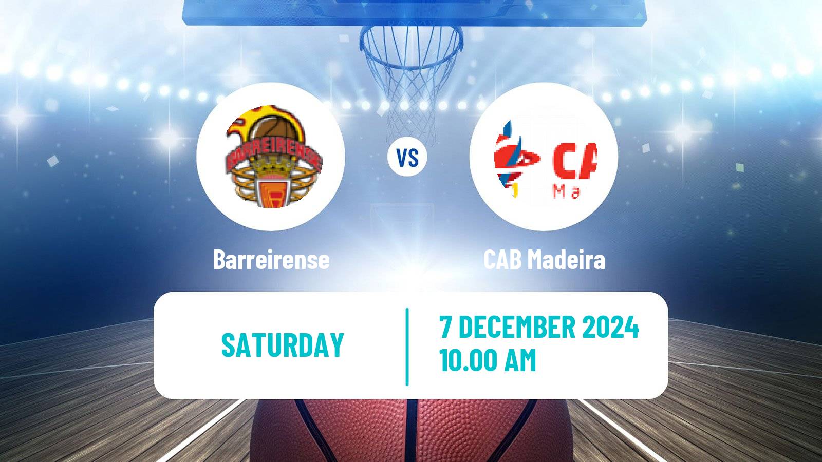 Basketball Portuguese Proliga Basketball Barreirense - Madeira