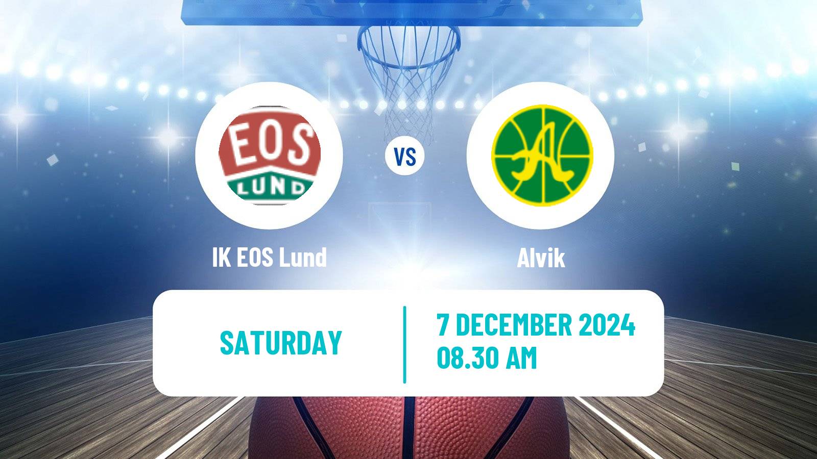 Basketball Swedish Basketligan Women IK EOS Lund - Alvik