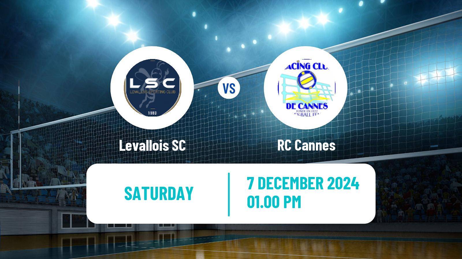 Volleyball French Ligue A Volleyball Women Levallois - RC Cannes