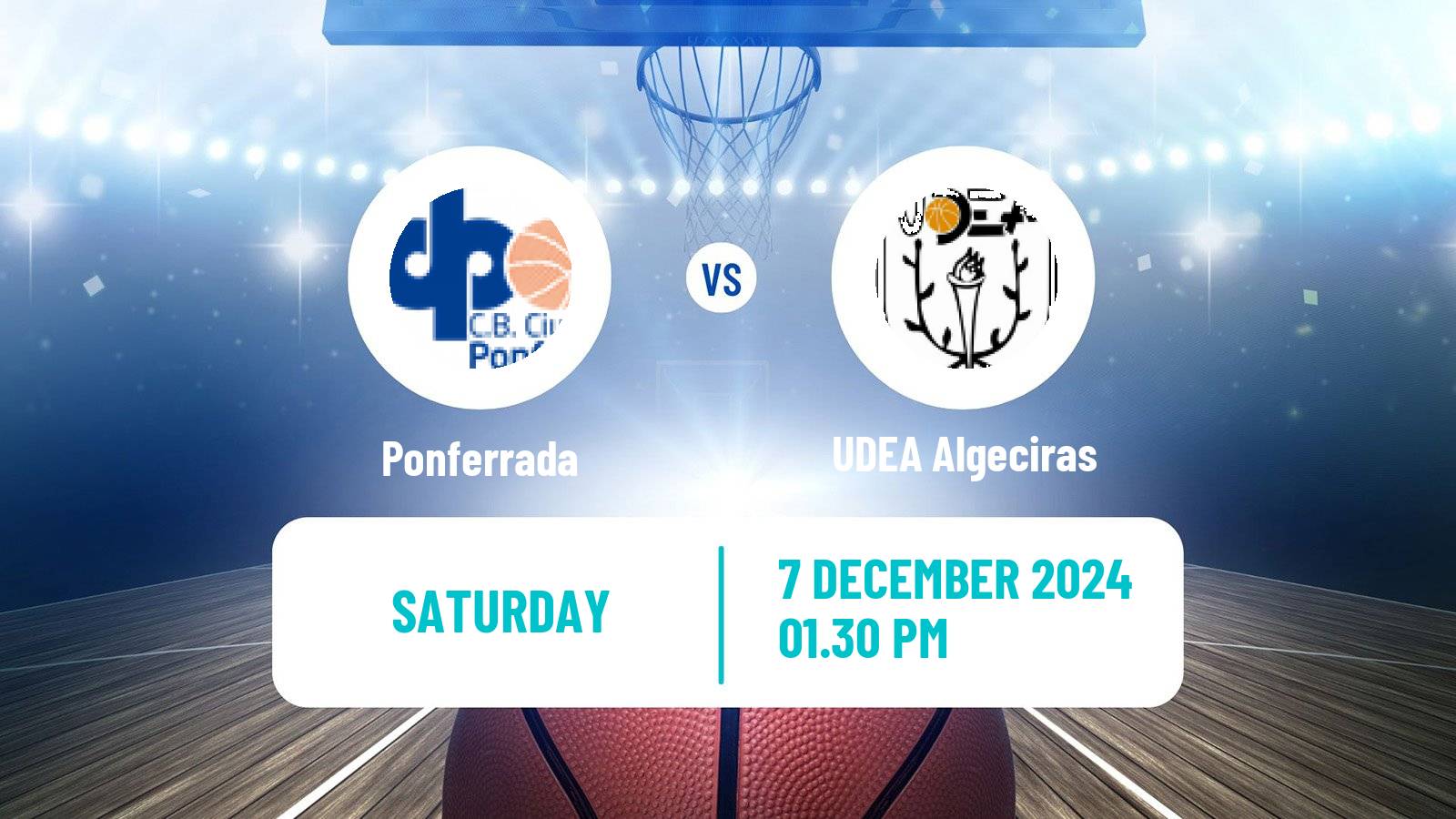 Basketball Spanish LEB Plata Ponferrada - UDEA Algeciras