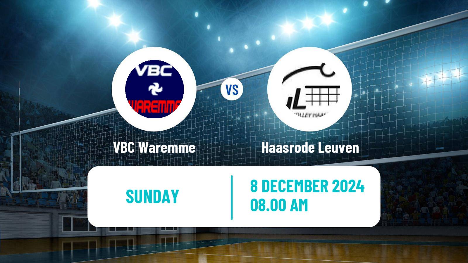 Volleyball Belgian League Volleyball Waremme - Haasrode Leuven