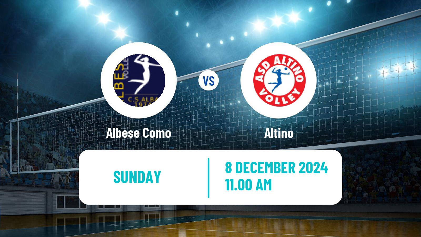 Volleyball Italian Serie A2 Volleyball Women Albese Como - Altino