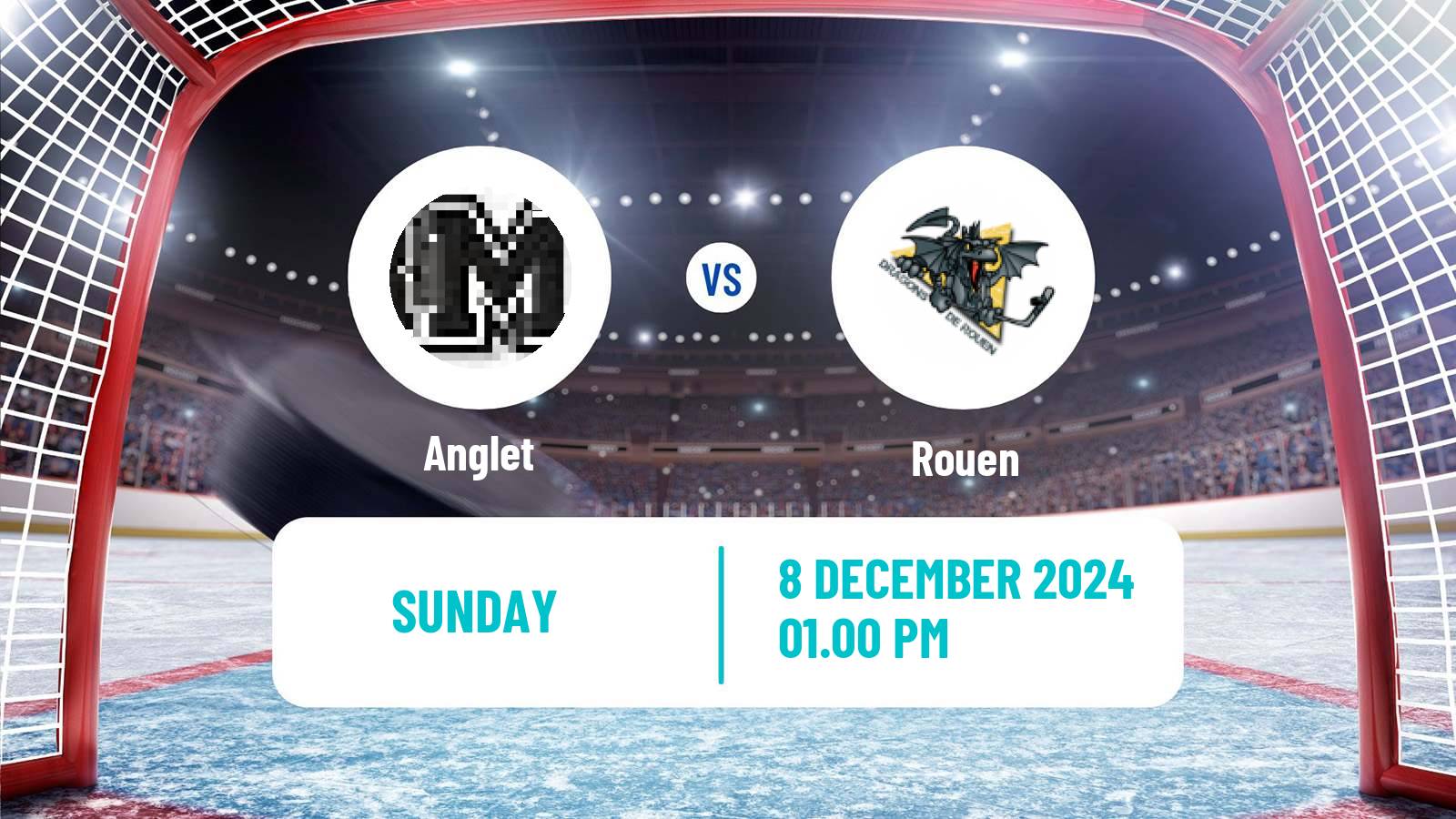 Hockey French Ligue Magnus Anglet - Rouen