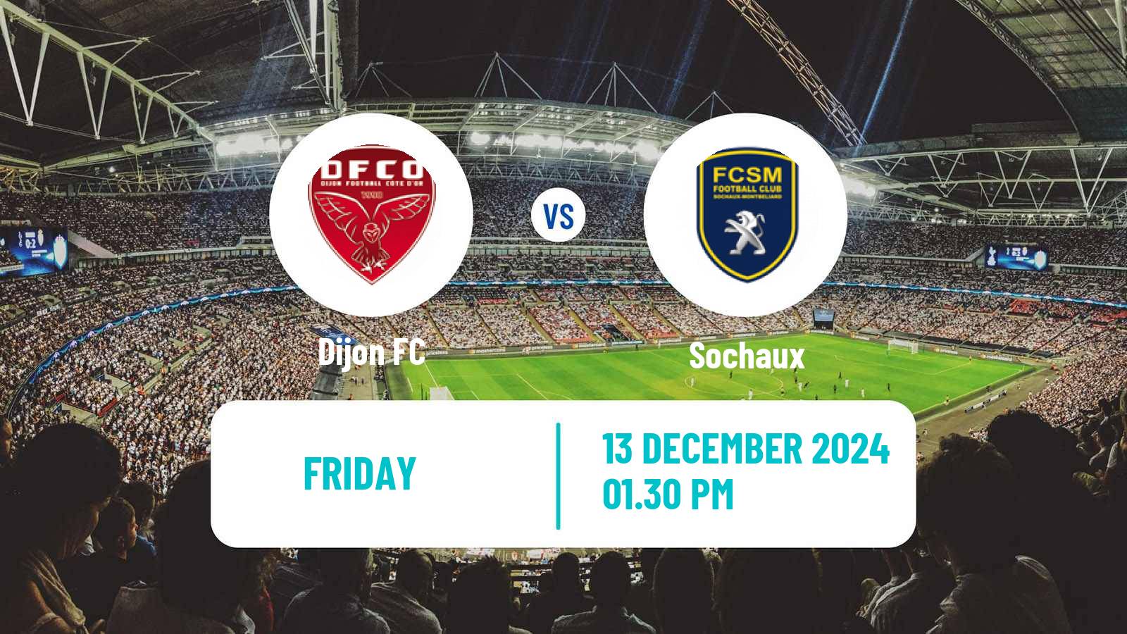 Soccer French National League Dijon - Sochaux