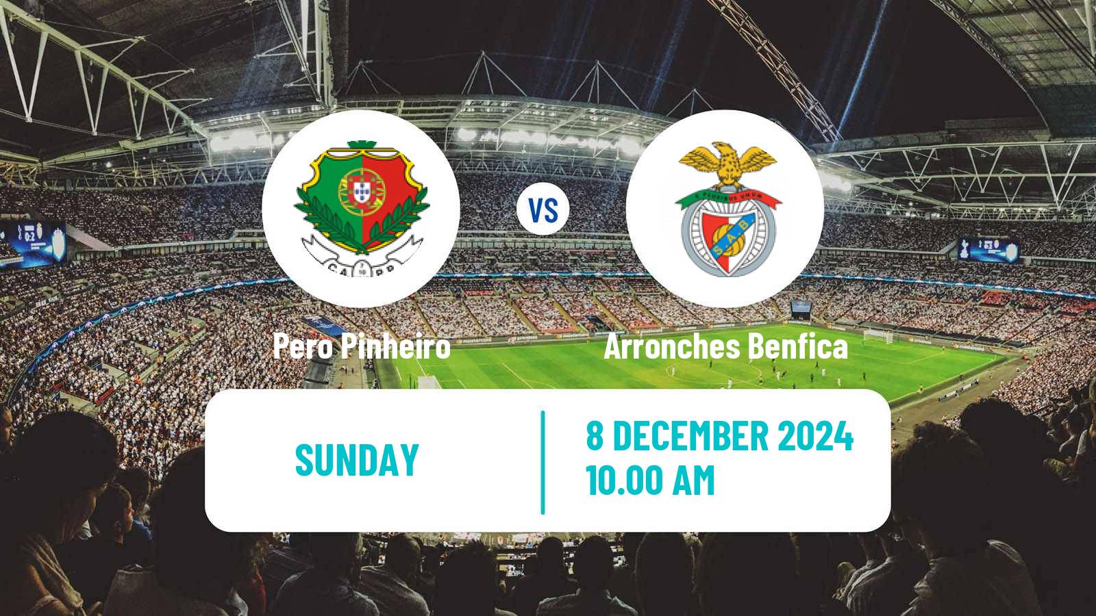 Soccer Campeonato de Portugal - Group C Pero Pinheiro - Arronches Benfica