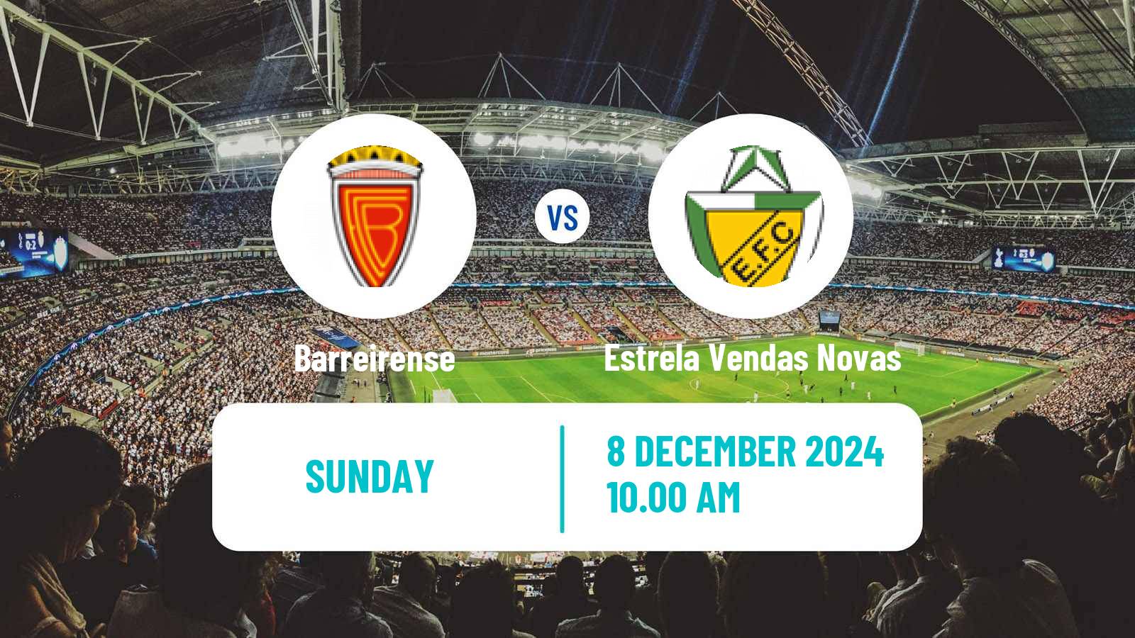 Soccer Campeonato de Portugal - Group D Barreirense - Estrela Vendas Novas