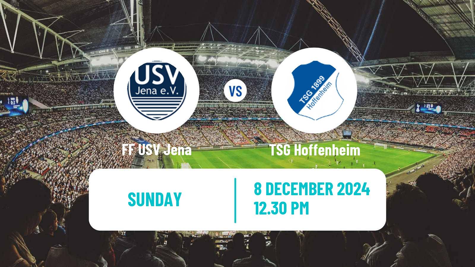 Soccer German Bundesliga Women FF USV Jena - TSG Hoffenheim