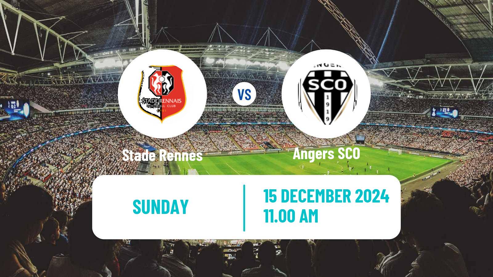 Soccer French Ligue 1 Rennes - Angers