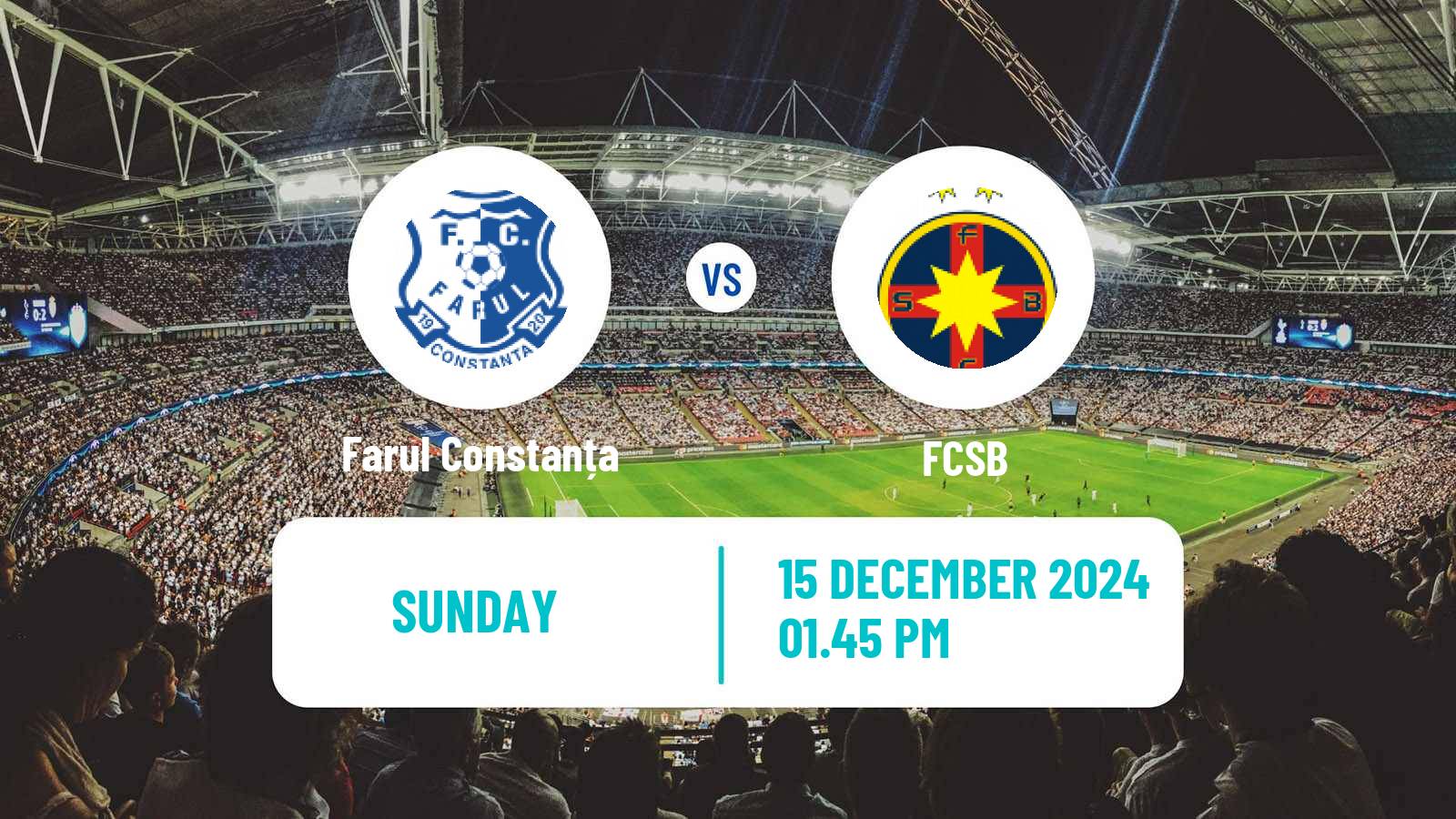 Soccer Romanian Liga 1 Farul Constanța - FCSB