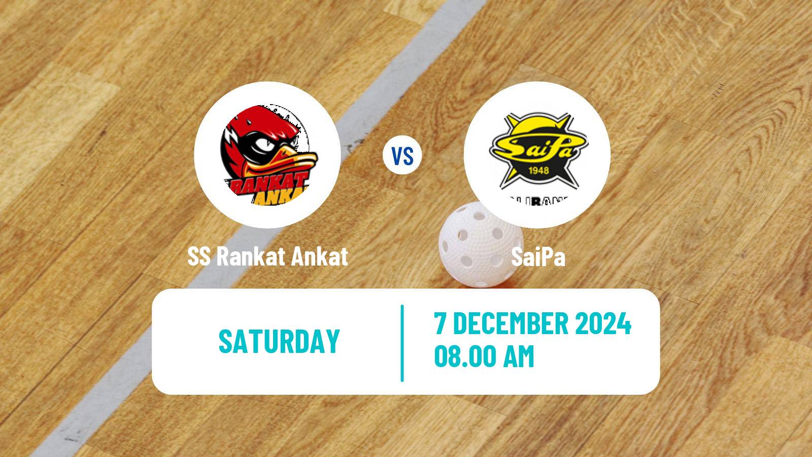 Floorball Finnish F-Liiga Women SS Rankat Ankat - SaiPa