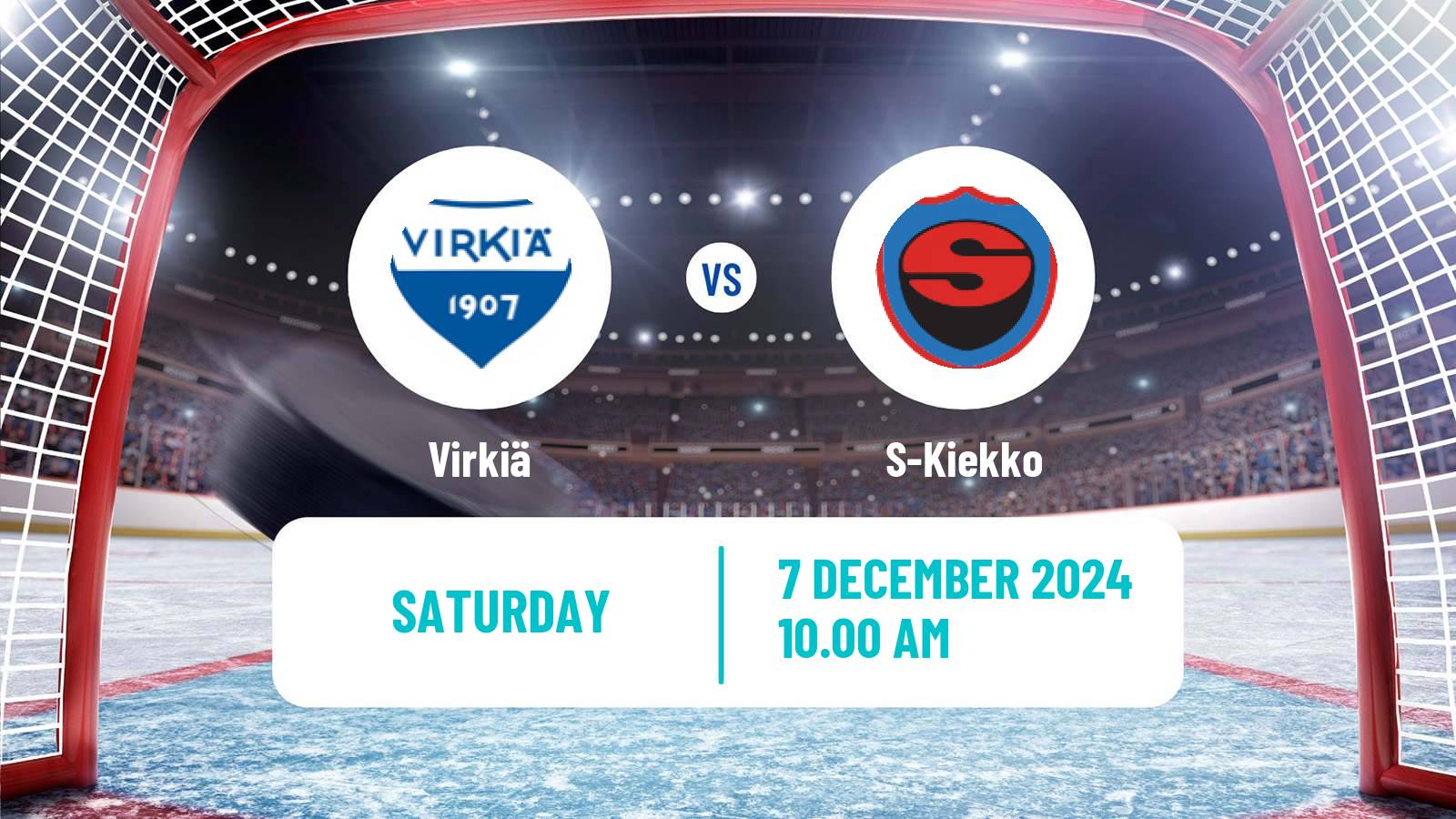 Hockey Finnish Suomi-sarja Virkiä - S-Kiekko