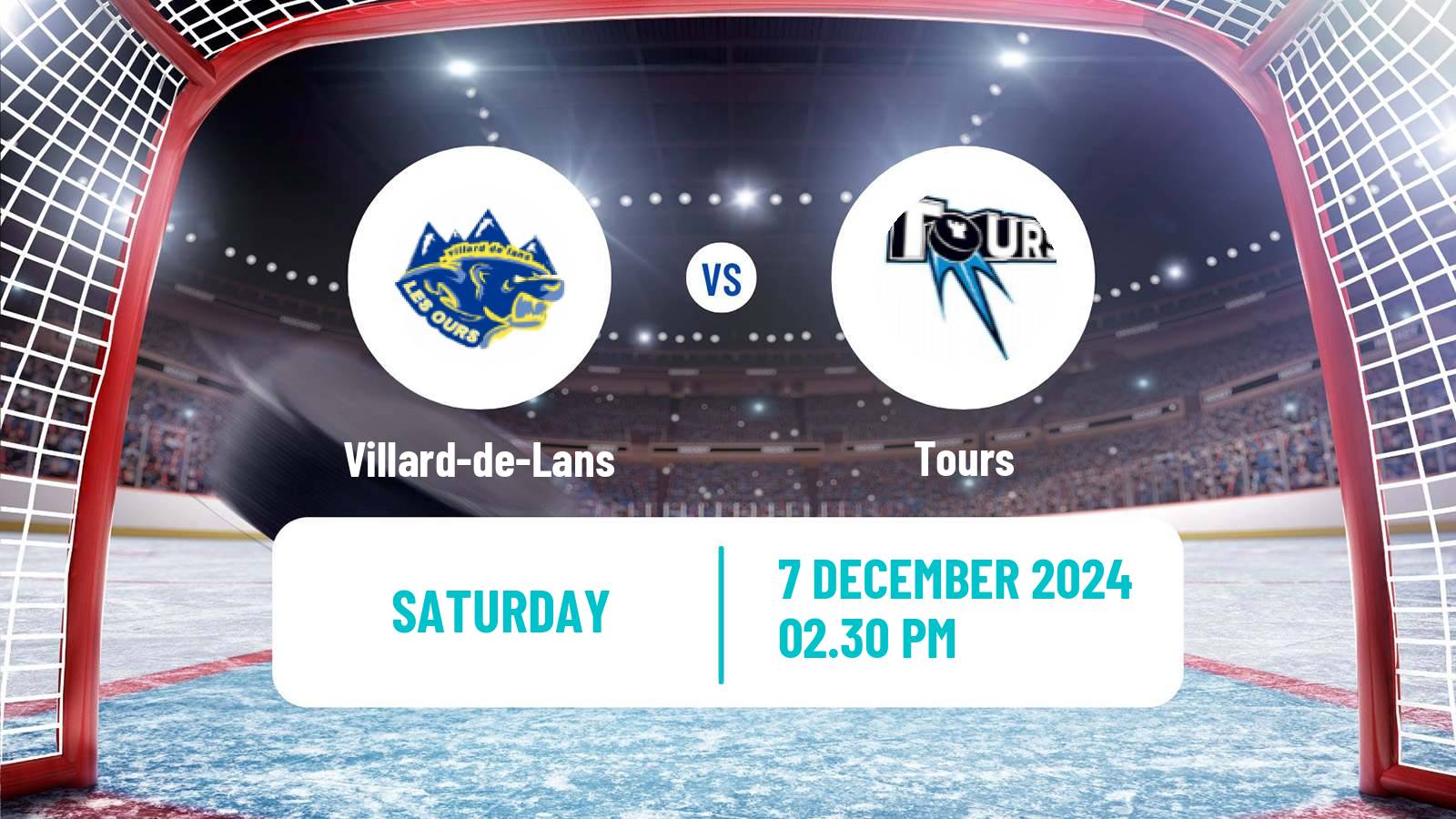 Hockey French D1 Ice Hockey Villard-de-Lans - Tours