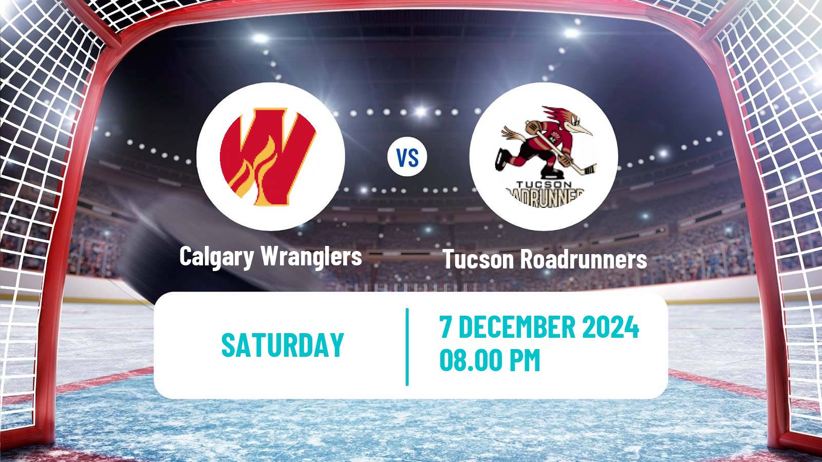 Hockey AHL Calgary Wranglers - Tucson Roadrunners