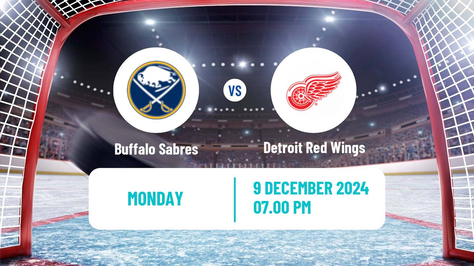 Hockey NHL Buffalo Sabres - Detroit Red Wings