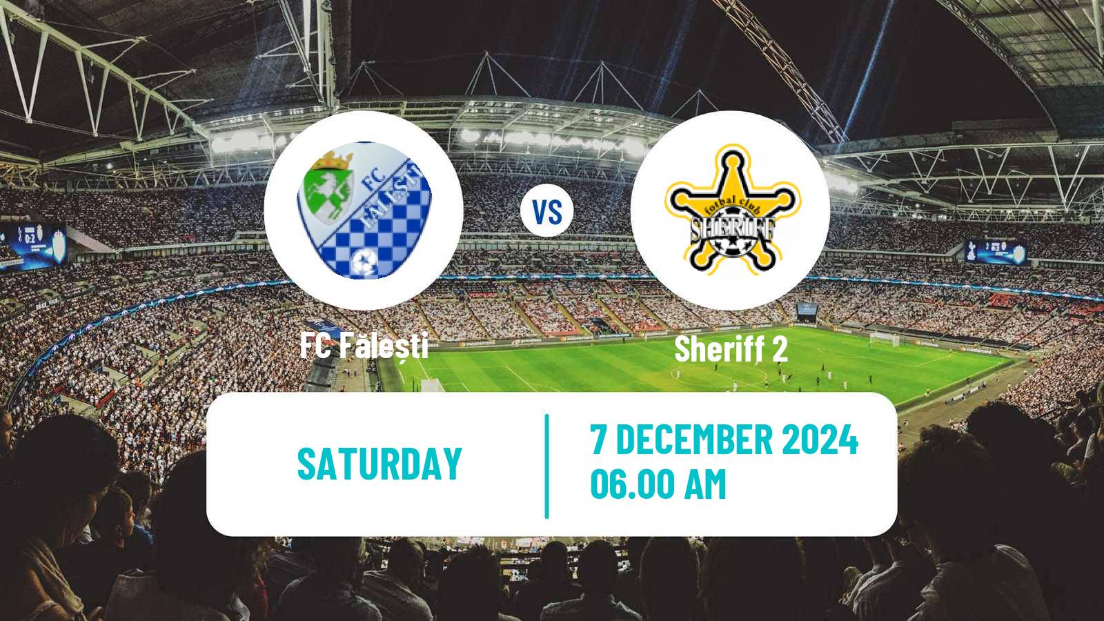 Soccer Moldovan Liga 1 Fălești - Sheriff 2