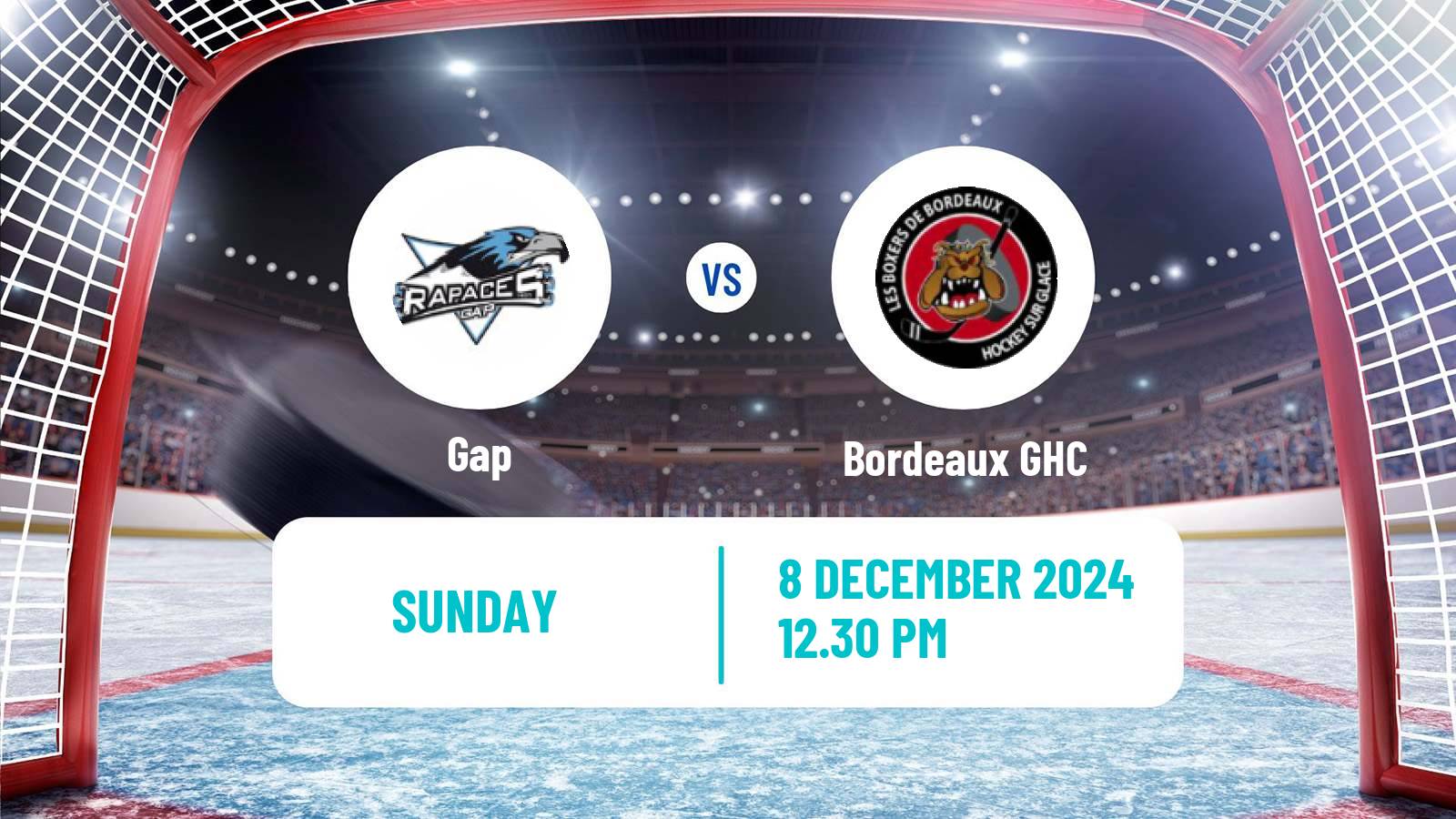 Hockey French Ligue Magnus Gap - Bordeaux