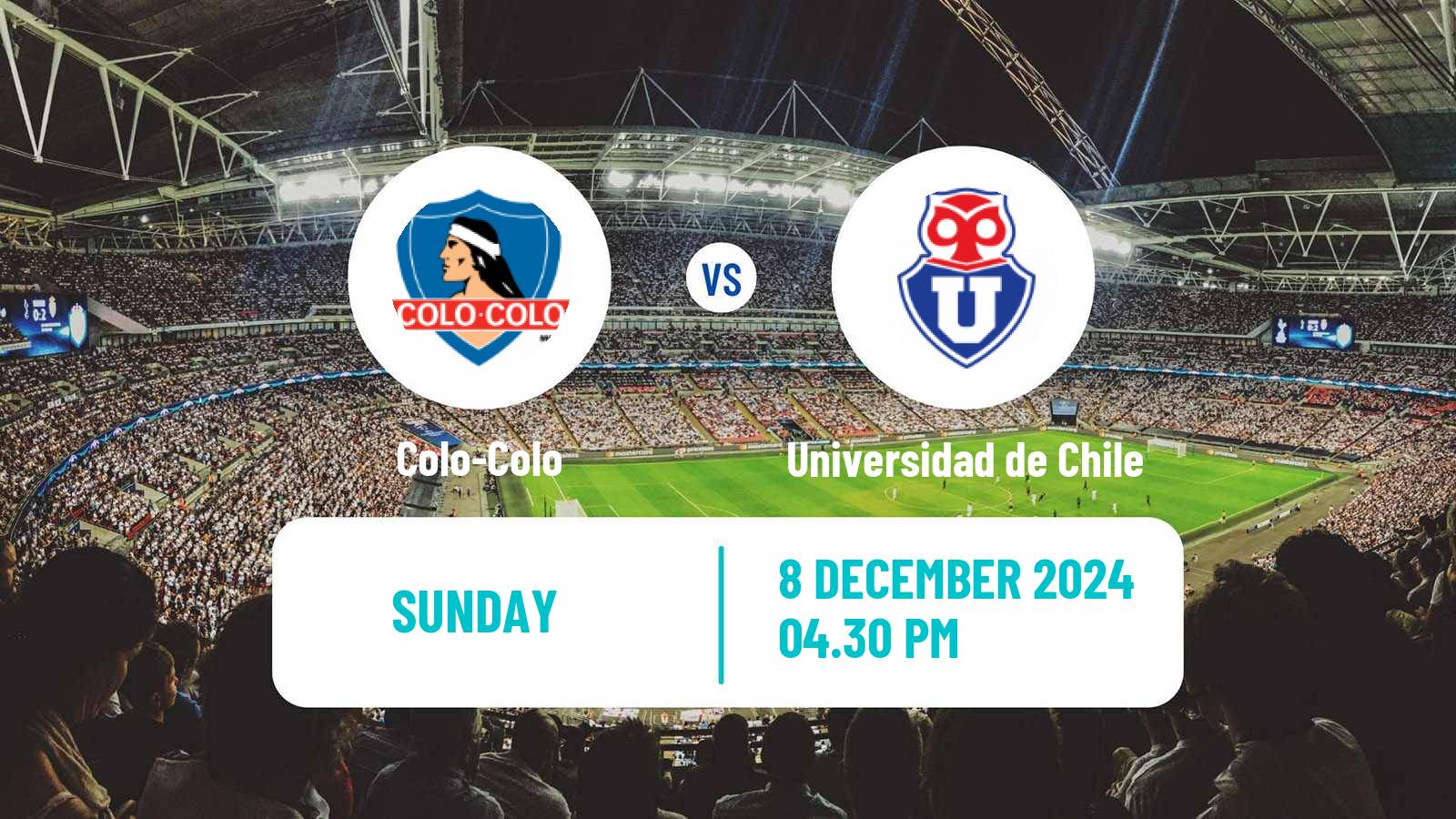 Soccer Chilean Primera Division Women Colo-Colo - Universidad de Chile