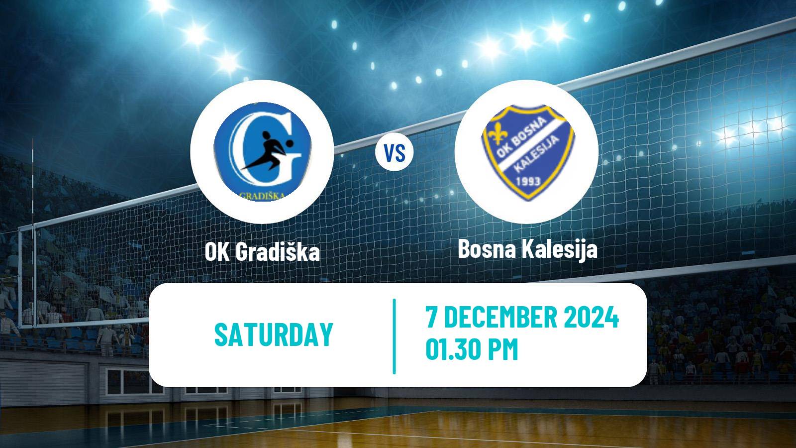 Volleyball Bosnian Premijer Liga Volleyball Gradiška - Bosna Kalesija