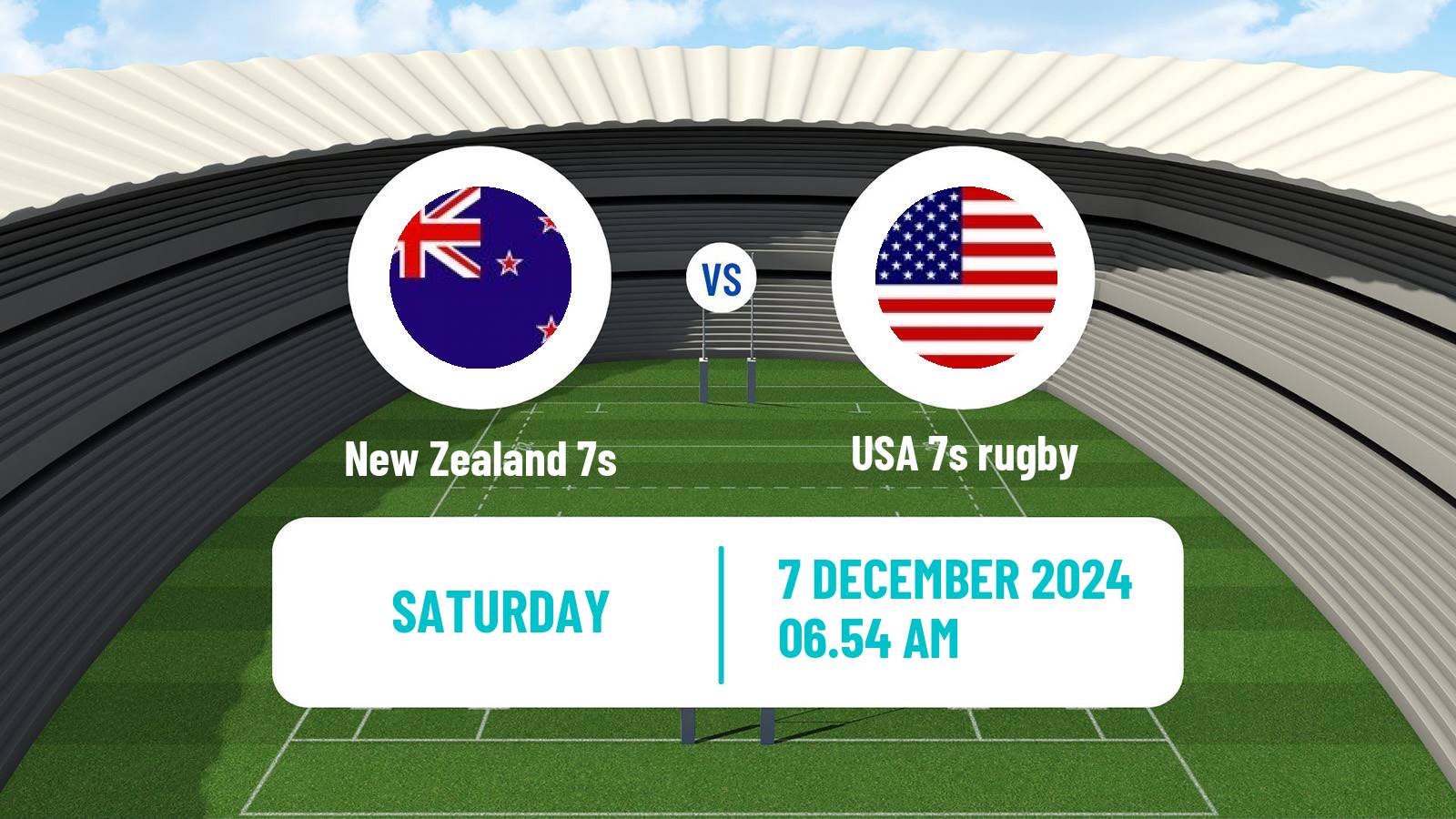 Rugby union Sevens World Series - South Africa New Zealand 7s - USA 7s