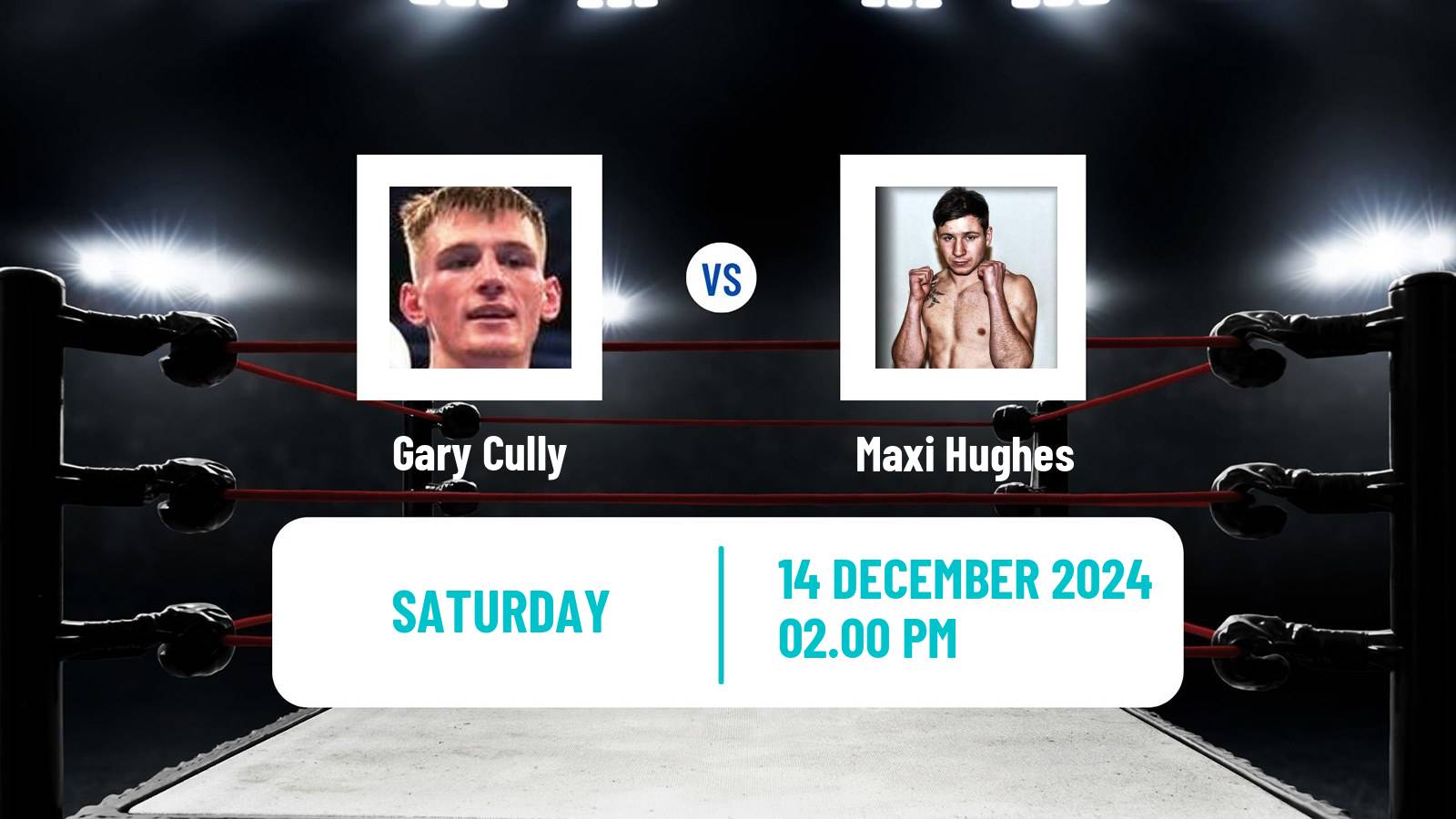 Boxing Lightweight Others Matches Men Gary Cully - Maxi Hughes