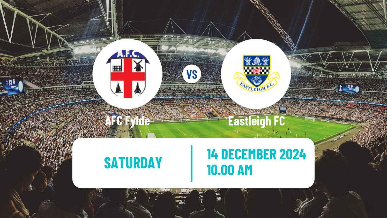 Soccer English National League Fylde - Eastleigh