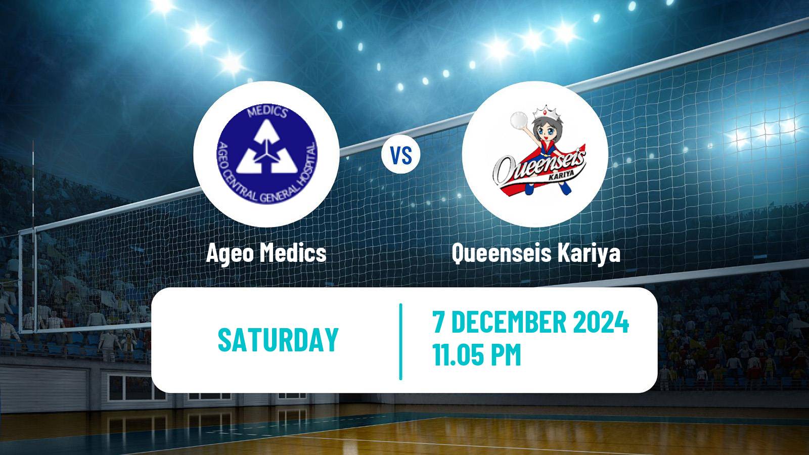 Volleyball Japan V Premier League Women Ageo Medics - Queenseis Kariya