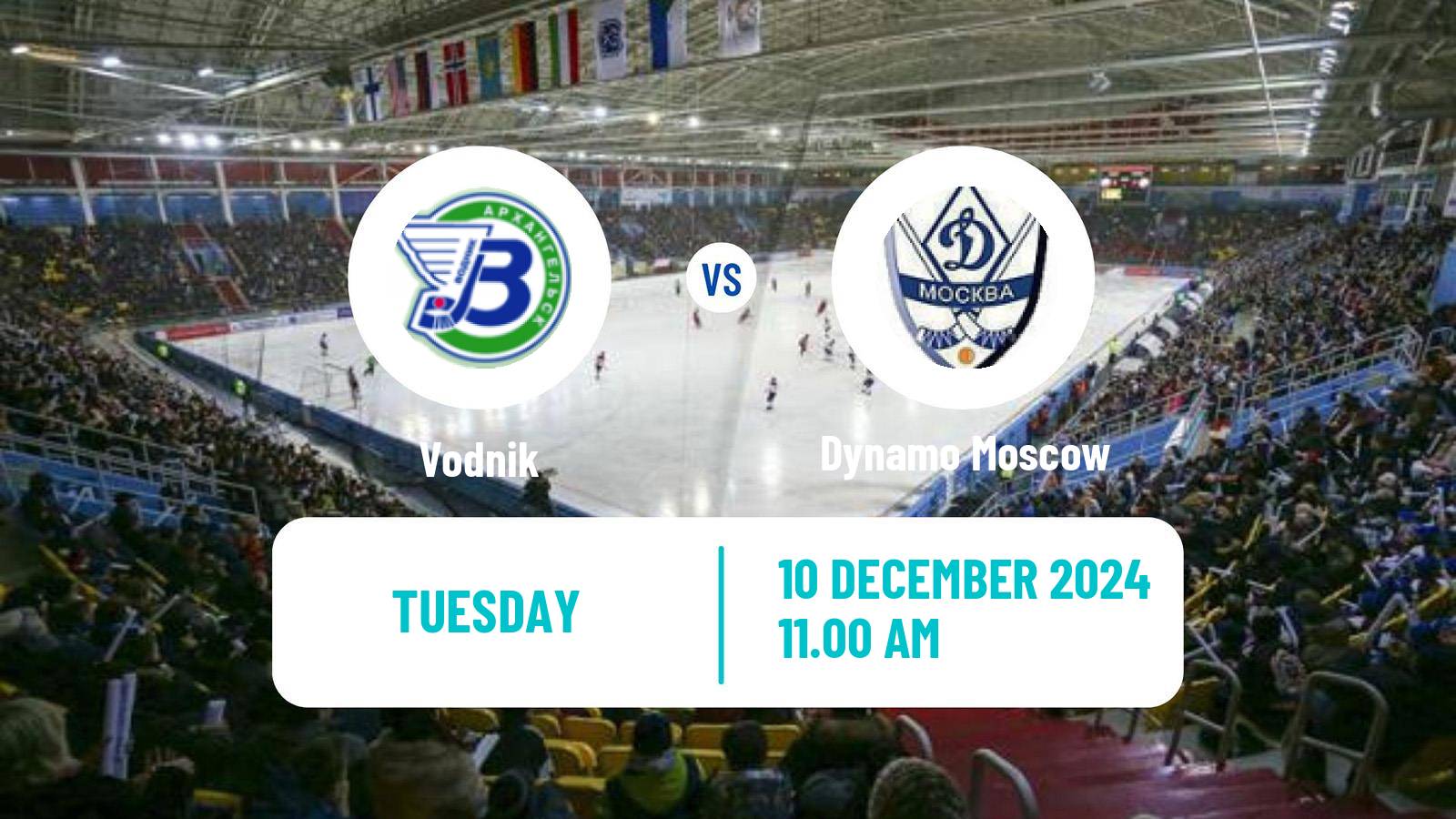 Bandy Russian Super League Bandy Vodnik - Dynamo Moscow