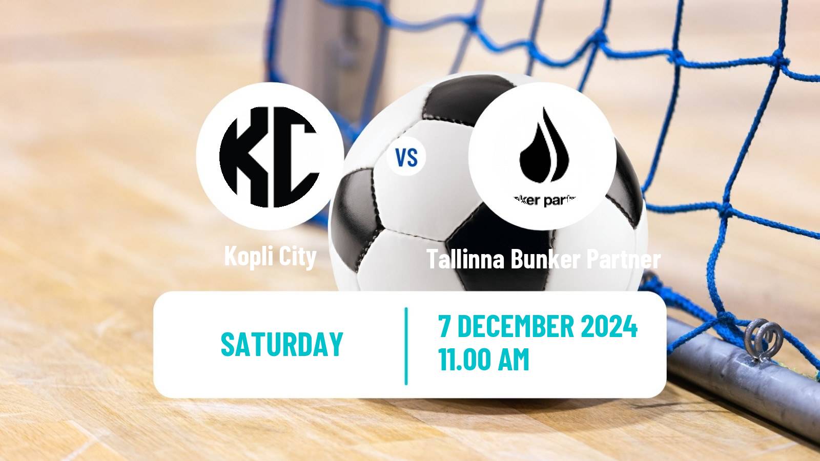 Futsal Estonian Saaliliiga Kopli City - Tallinna Bunker Partner