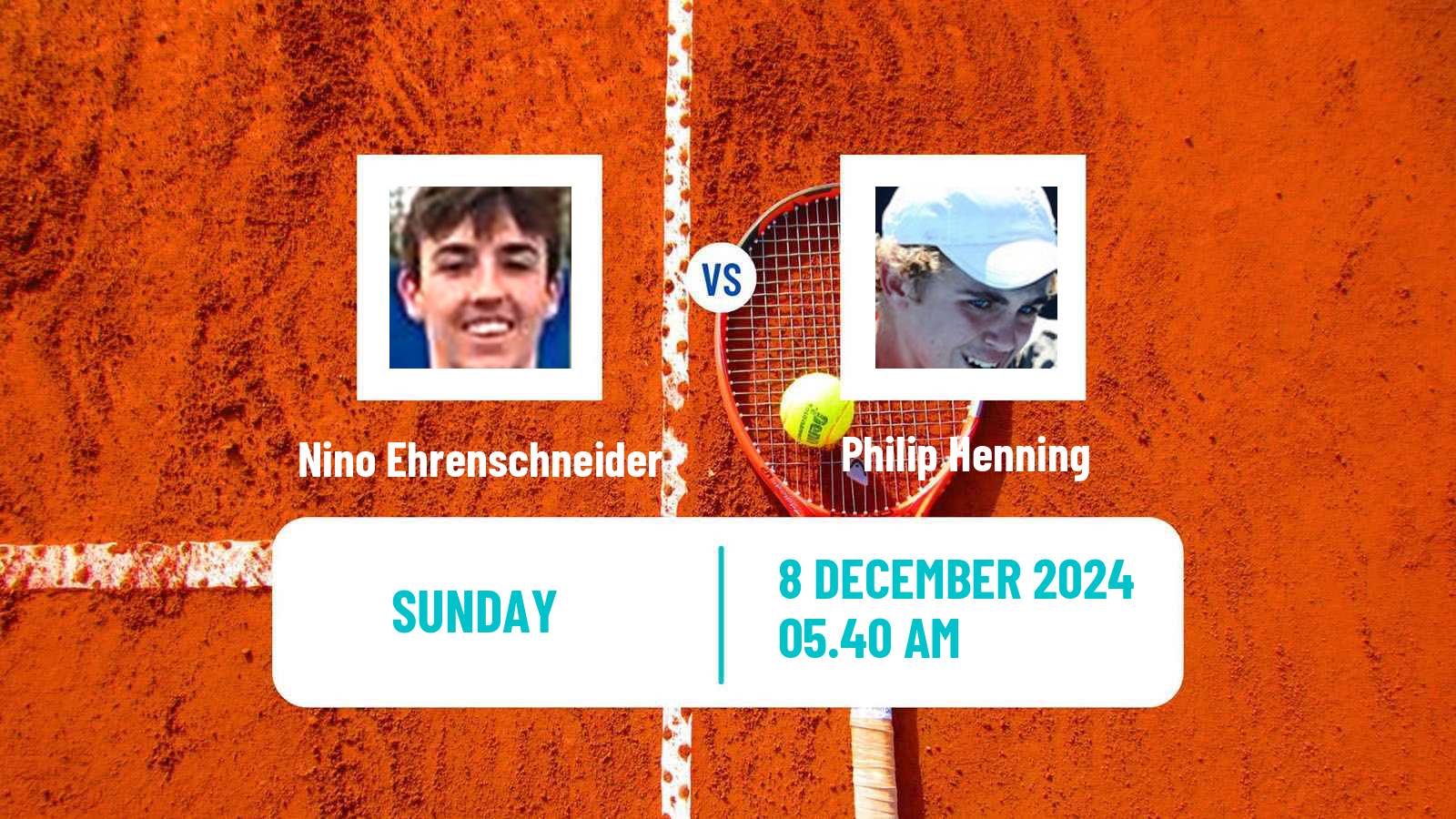 Tennis ITF M15 Stellenbosch Men Nino Ehrenschneider - Philip Henning